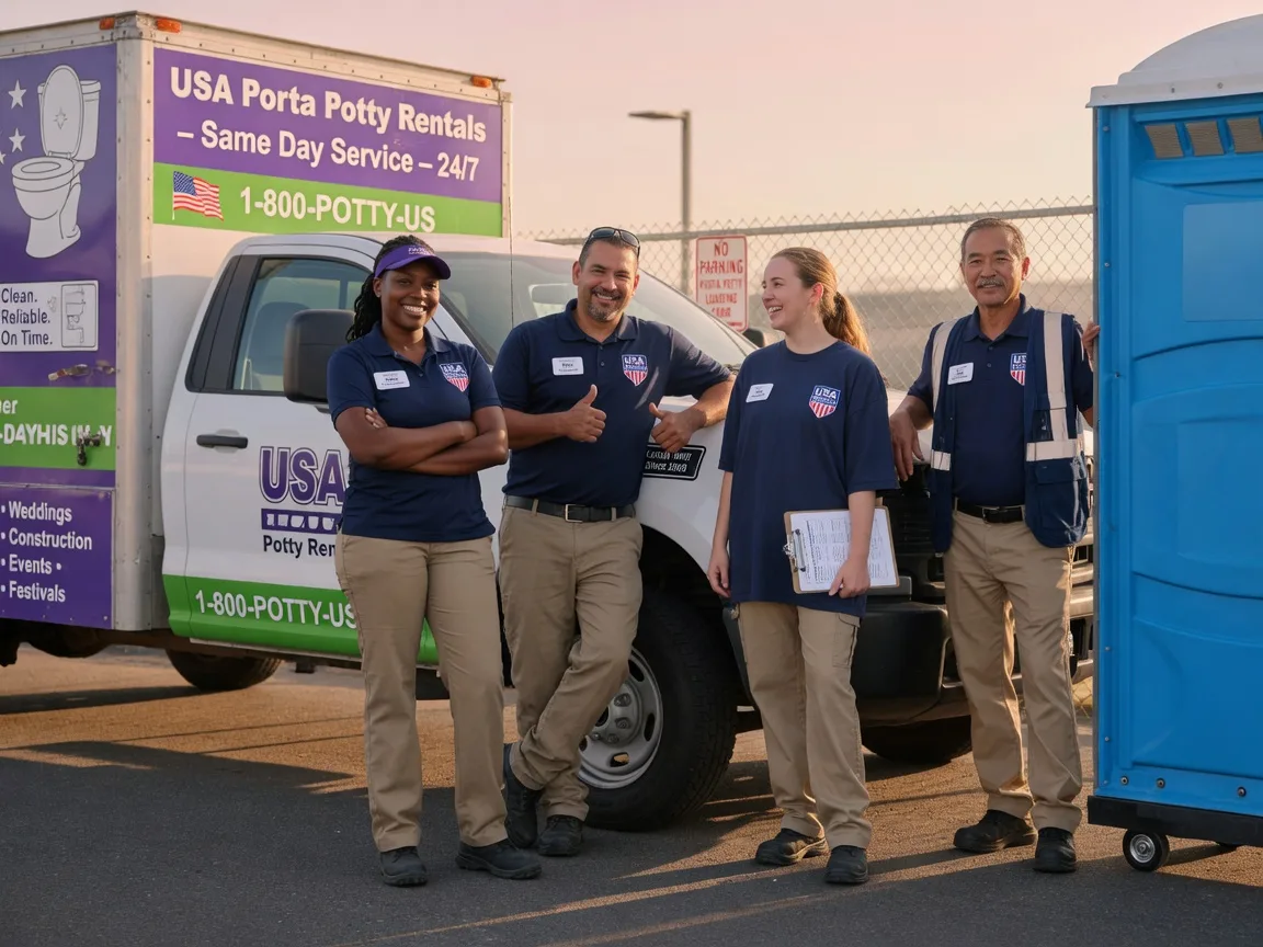Porta Potty Rental company in Applegate, CA